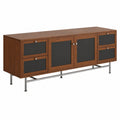 Retro Massivholz Sideboard 180x45x65cm für Esszimmer und Wohnzimmer