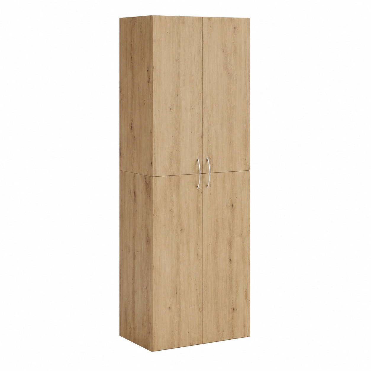 Gecheer Hochschrank aus Holzwerkstoff in Artisan-Eiche, 60x32x190 cm - Vielseitiger Stauraum für Küche, Bad, Flur und Wohnzimmer